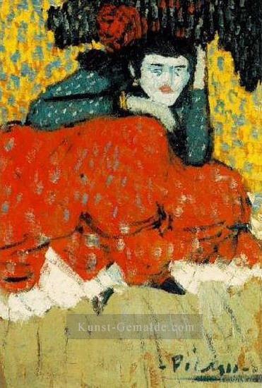 Danseuse espagnole 1901 Kubismus Pablo Picasso Ölgemälde